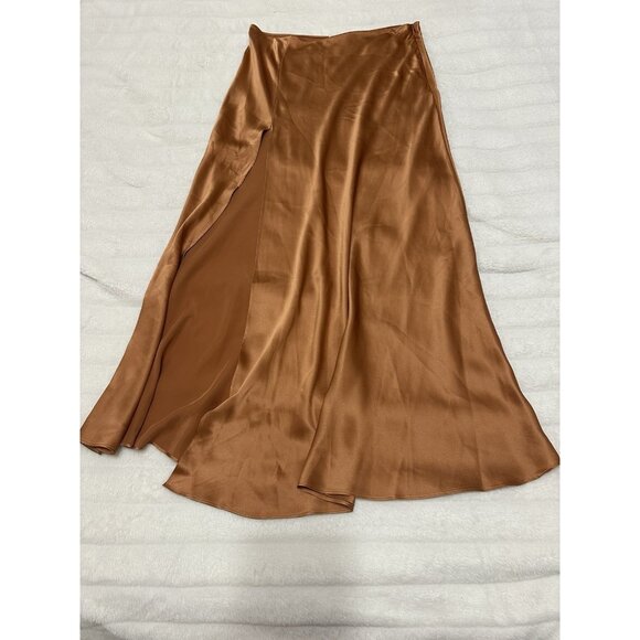 Danio Skirt Size M Burnt Orange Silt Slit - Picture 1 of 7